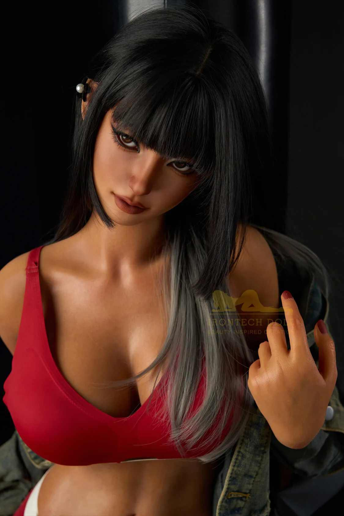 Miku S14 161cm E-Cup, Irontech Doll, Silicone, Tan Skin view 3