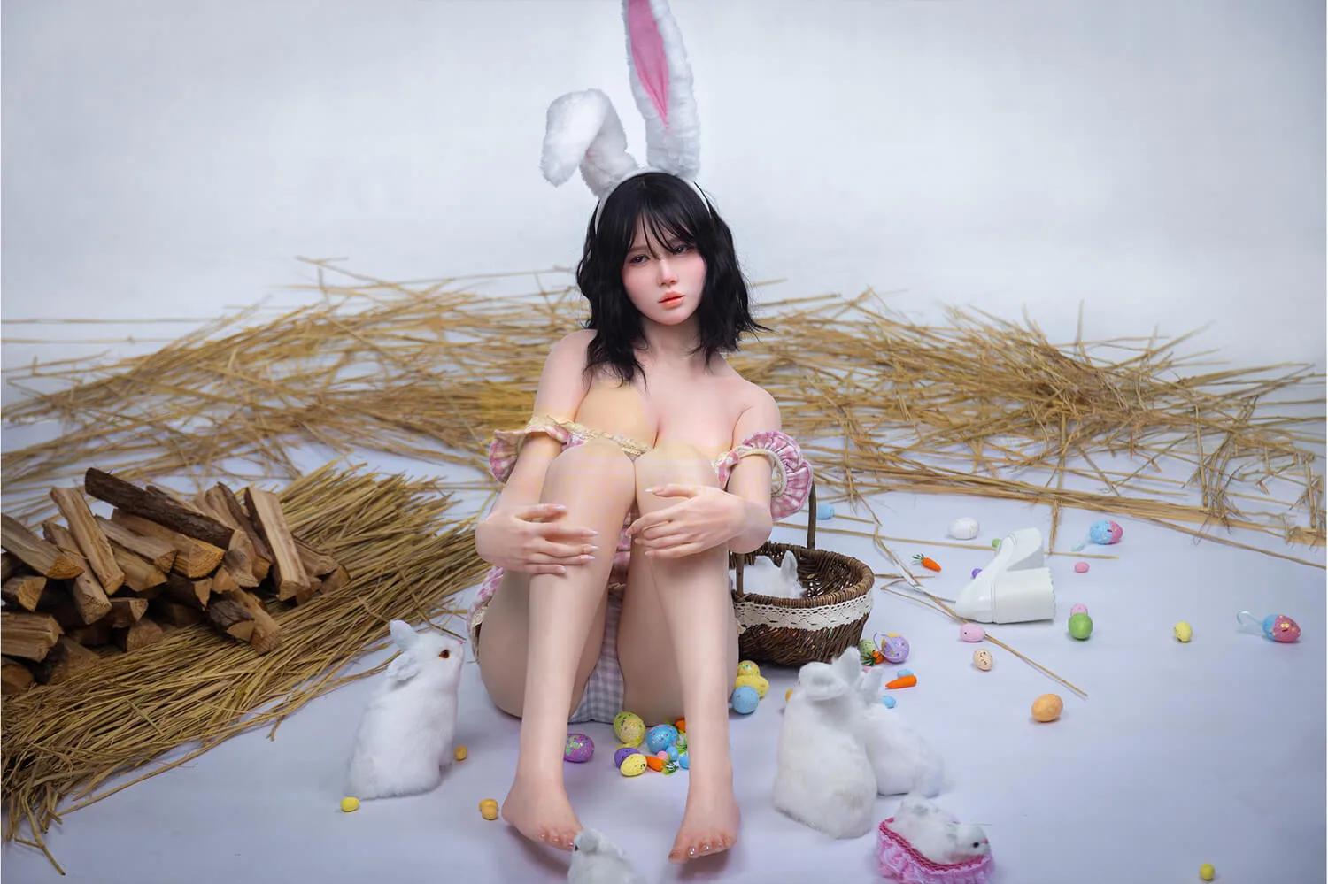 Tanya S49 166cm C-Cup, Irontech Doll, Silicone, Easter Bunny view 3