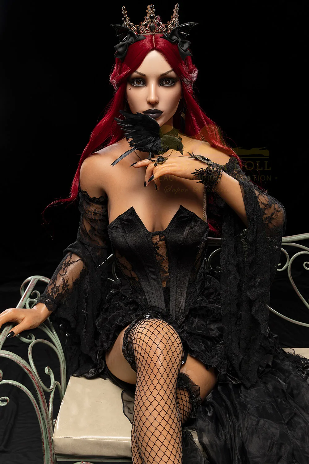 Gia S47 169cm, B-Cup, Irontech Doll, Silicone, Gothic Woman