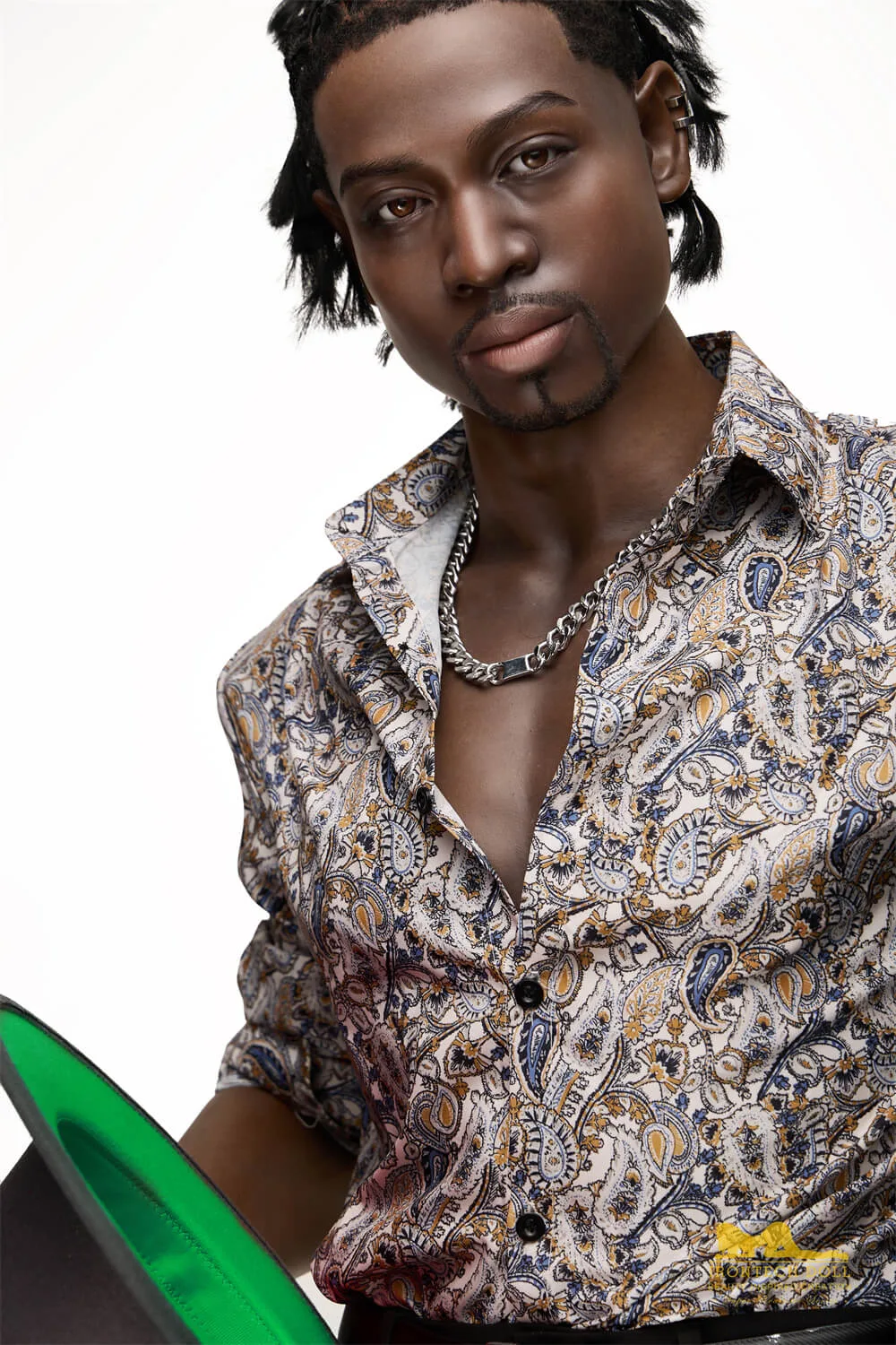 James M8 176cm, Irontech Doll, Male Sex Doll, Silicone, A Very Attractive Black Man view 4