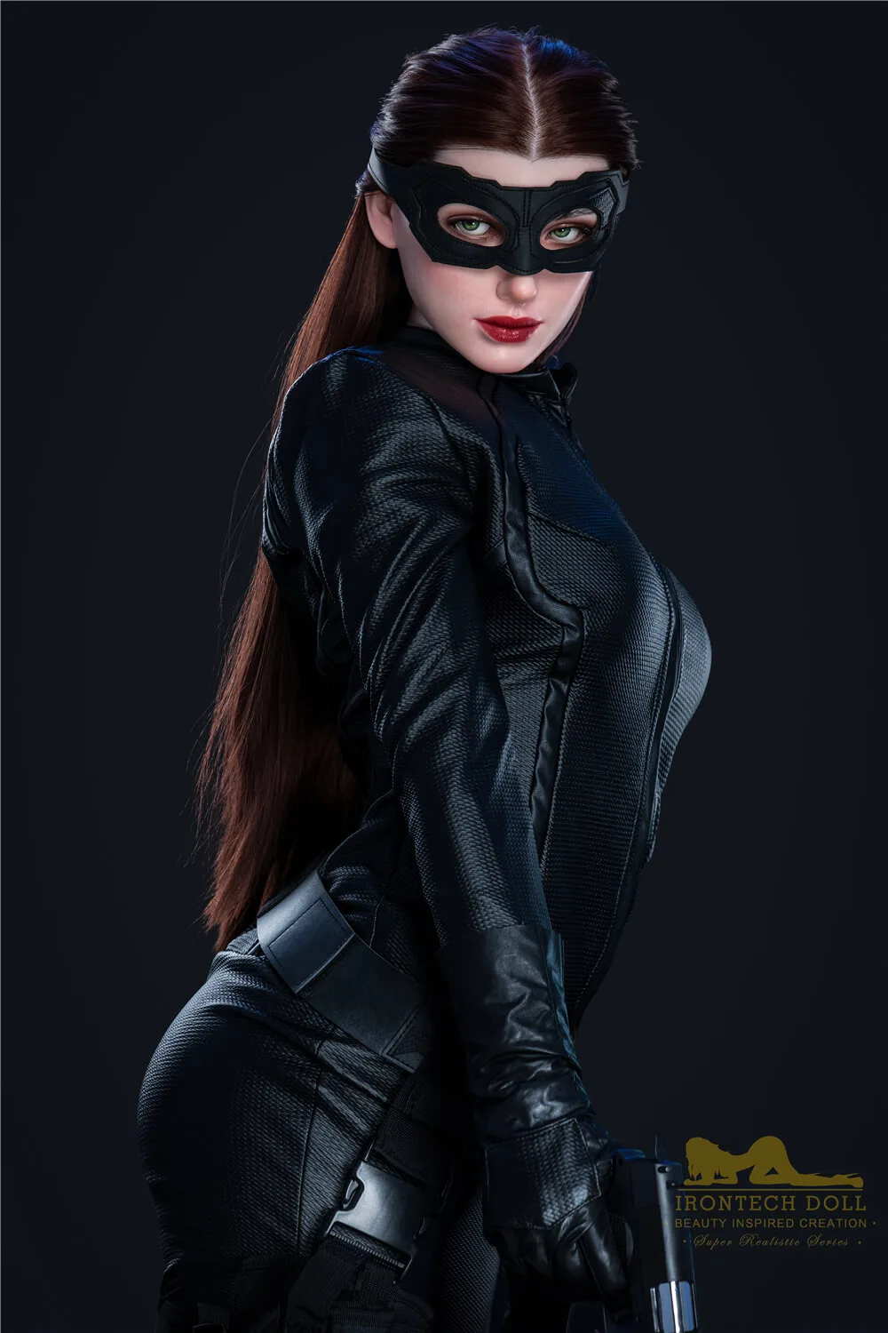 Luna S17 168cm A-Cup, Irontech Doll, Silicone, Catwoman Sex Doll view 6
