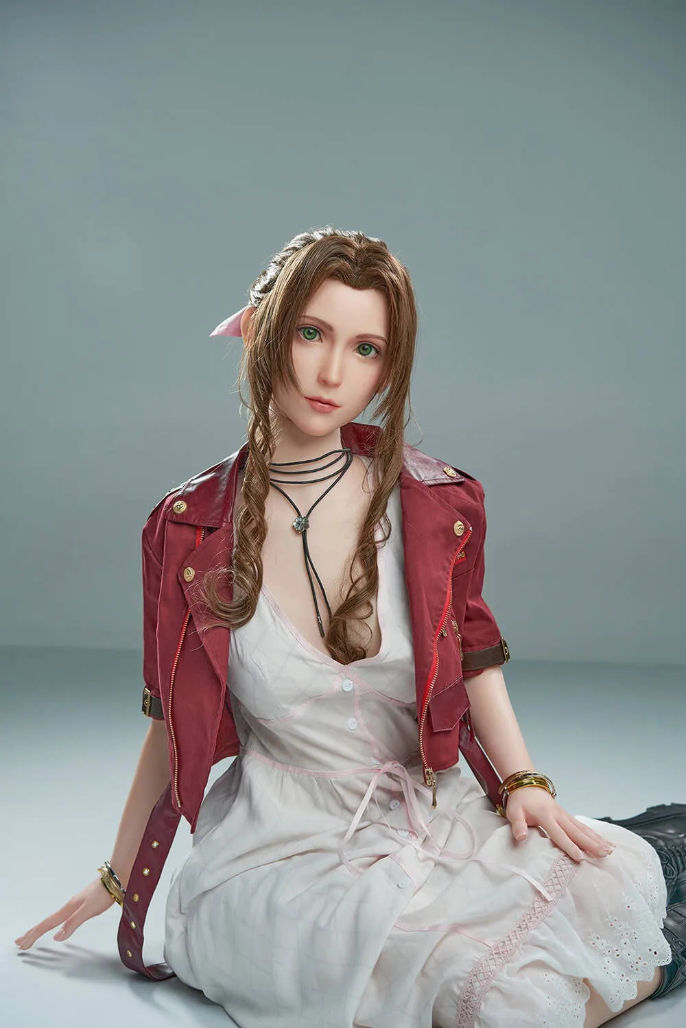 Aerith 167cm C-Cup, Game Lady Doll, from Final Fantasy VII Remake view 8