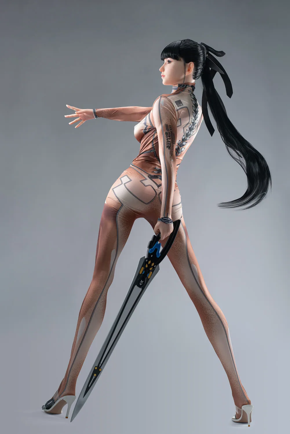 EVE 170cm, B-Cup, Game Lady Doll, Silicone, Stellar Blade view 5