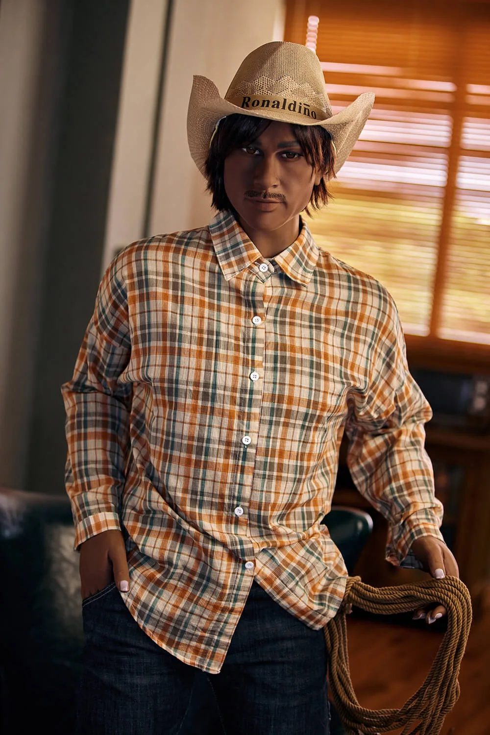 Charles 175cm, Irontech Doll, Male Sex Doll, Cowboy Cowboy view 5