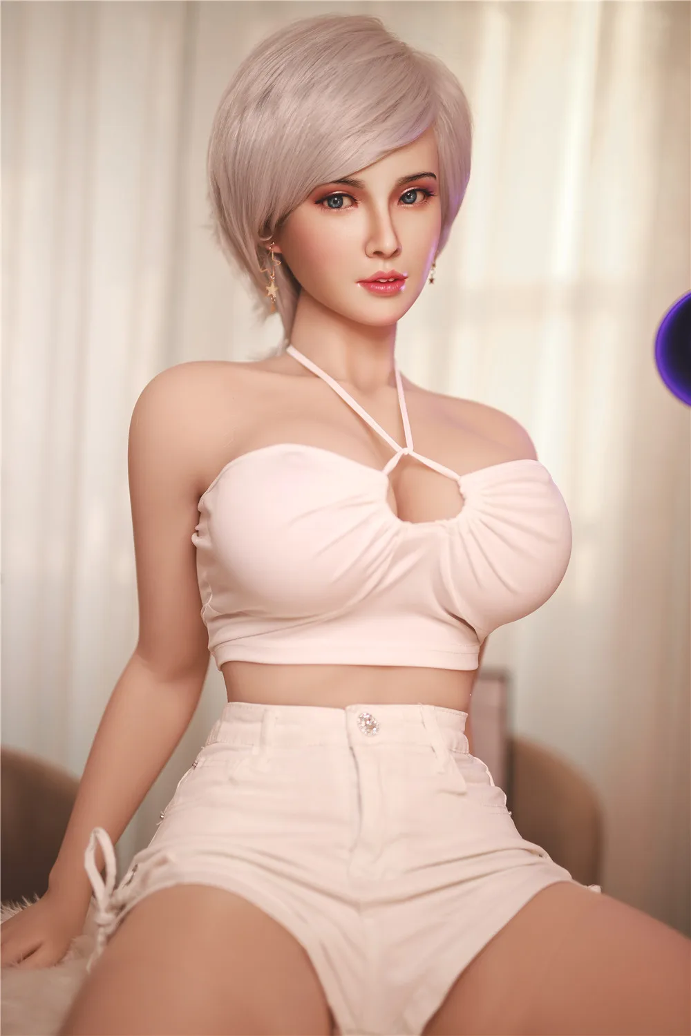 One 164cm, F-Cup, JY Doll, Hybrid Doll, Silicone head view 5