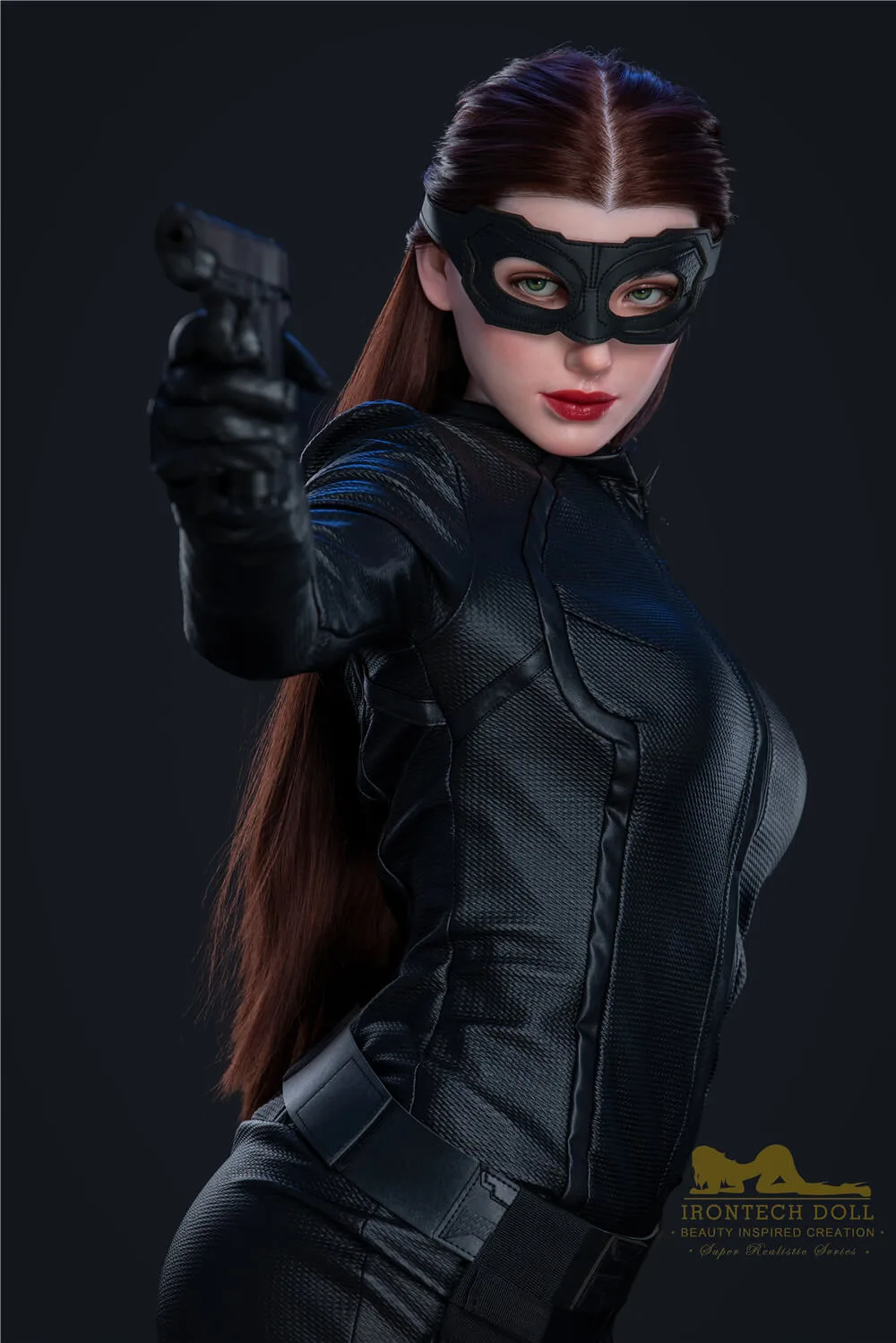 Luna S17 168cm A-Cup, Irontech Doll, Silicone, Catwoman Sex Doll view 4