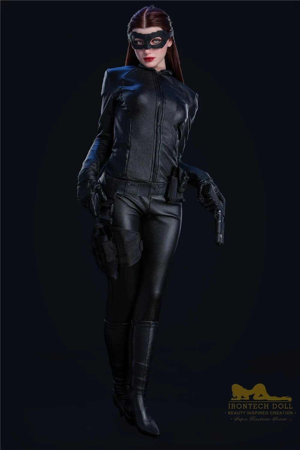 Luna S17 168cm A-Cup, Irontech Doll, Silicone, Catwoman Sex Doll view 8