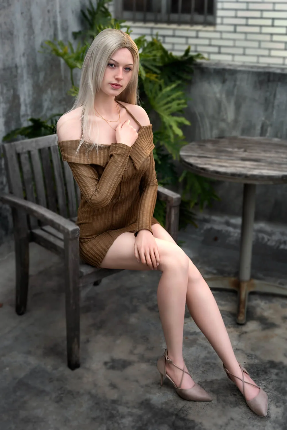 Evelina GE41-1 175cm, E-Cup, Zelex, Full Silicone, Mobile Jaw view 3