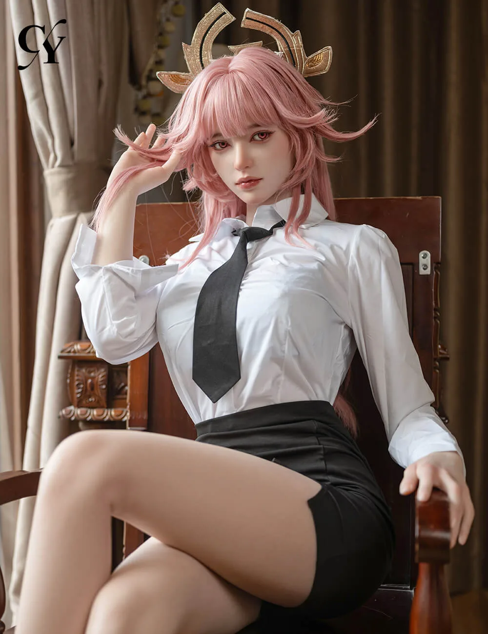 Miko 168cm, F-Cup, TOP-CYDOLL, Silicone, Yae Miko from Genshin Impact view 2