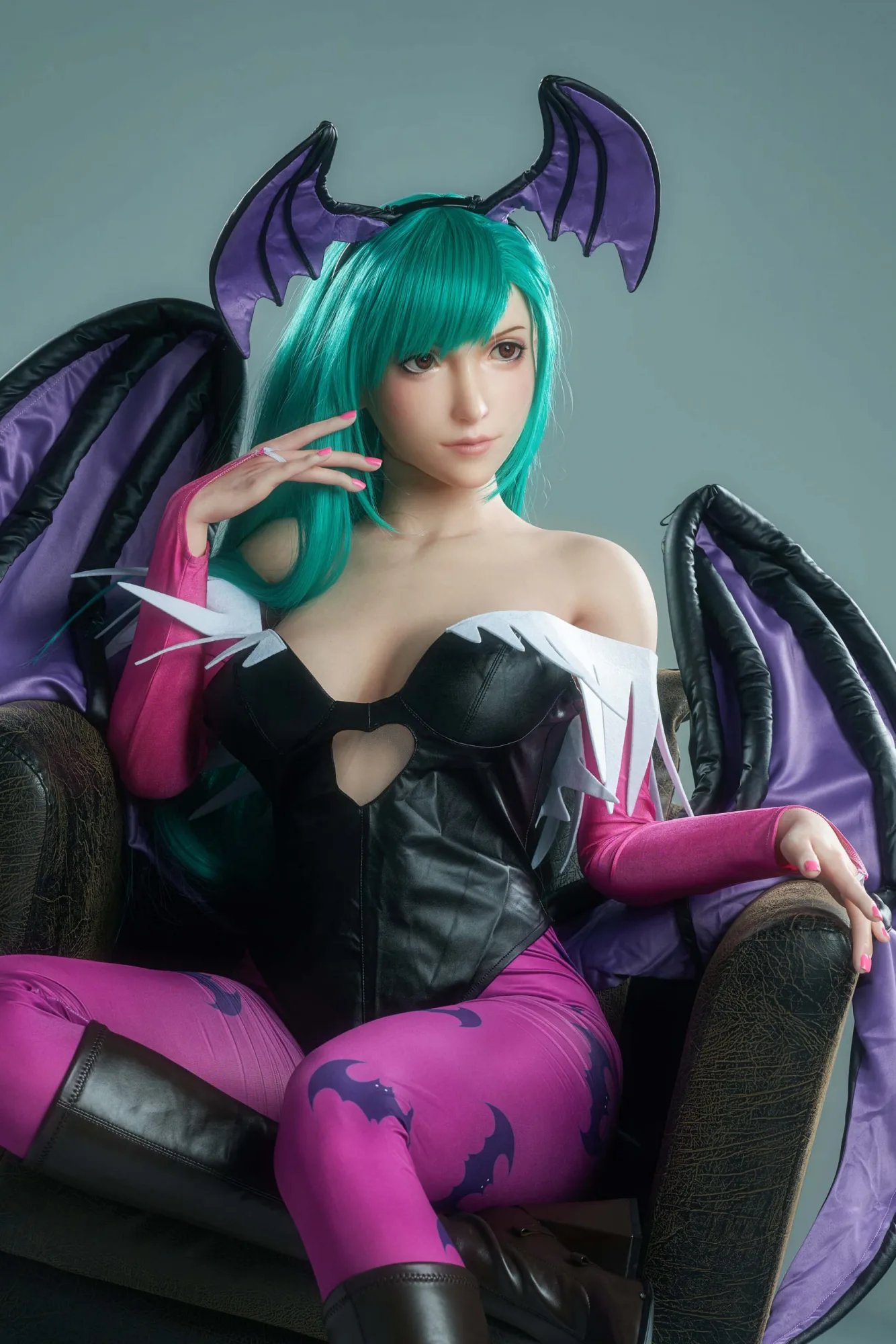 Tifa 167cm C-Cup, Game Lady Doll, Morrigan Aensland Cosplay view 6
