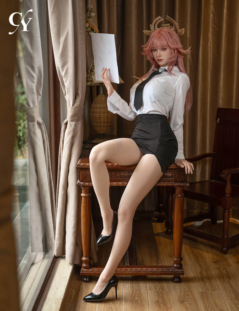 Miko 168cm, F-Cup, TOP-CYDOLL, Silicone, Yae Miko from Genshin Impact view 6