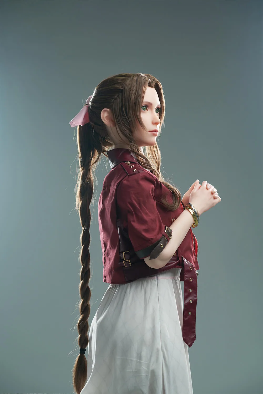Aerith 167cm C-Cup, Game Lady Doll, from Final Fantasy VII Remake view 5