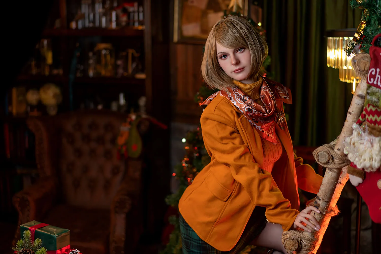 Ashley 171cm F-Cup, Game Lady Doll, Ashley from Resident Evil 4 Remake view 3
