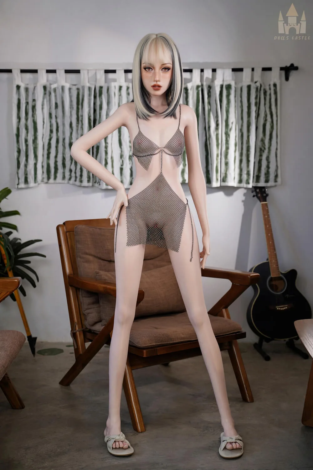 Carney #S10, 170cm A-Cup, Dolls Castle, Silicone view 3