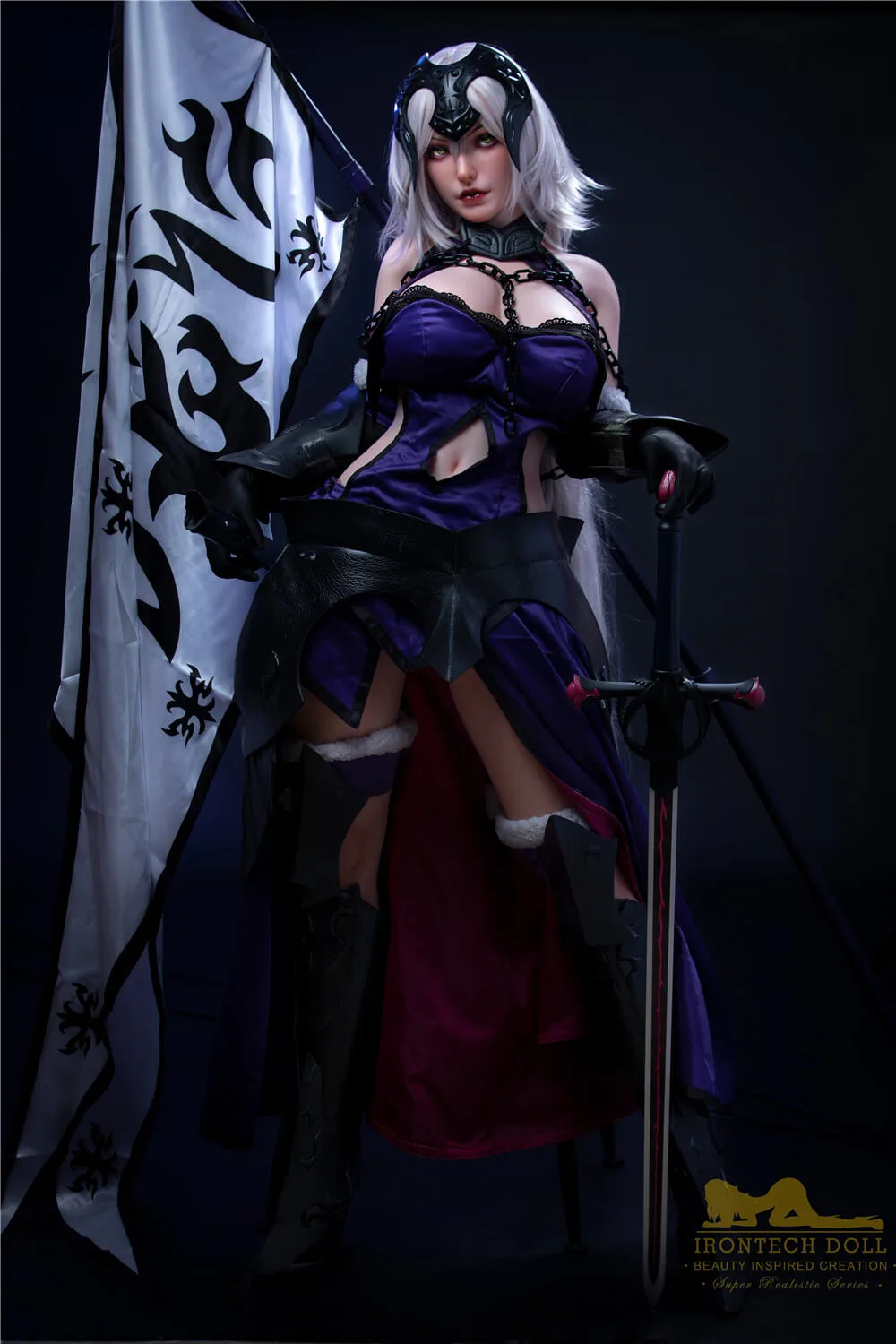 Eva S15 165cm E-Cup, Irontech Doll, Silicone, Jeanne d'Arc Alter view 3