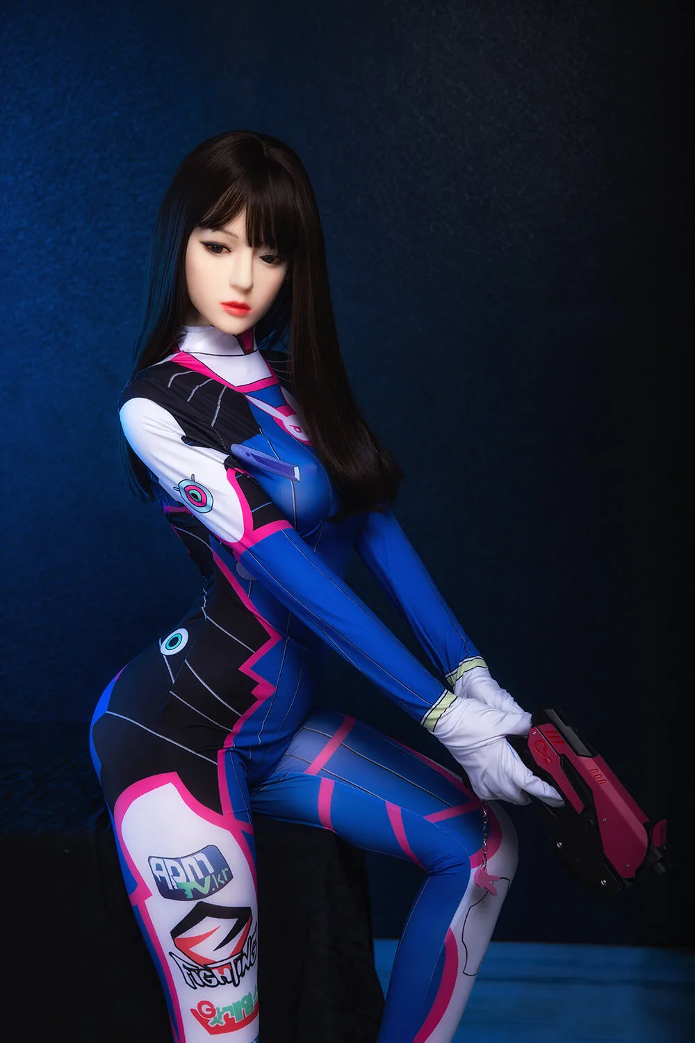 Overwatch Seri 163cm C-Cup D.Va Sex Doll view 3