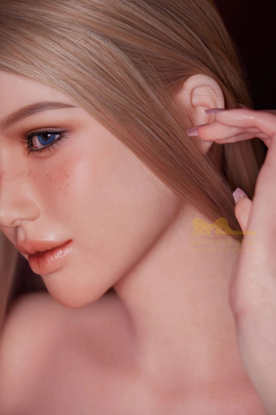 Celine S13 164cm AIO, F-Cup, Silicone, Irontech Doll, Integrated Neck view 5