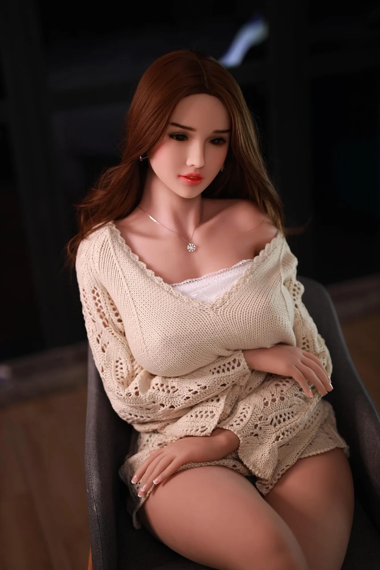 Kitty 157cm, G-Cup, JY Doll, Sexy Legs