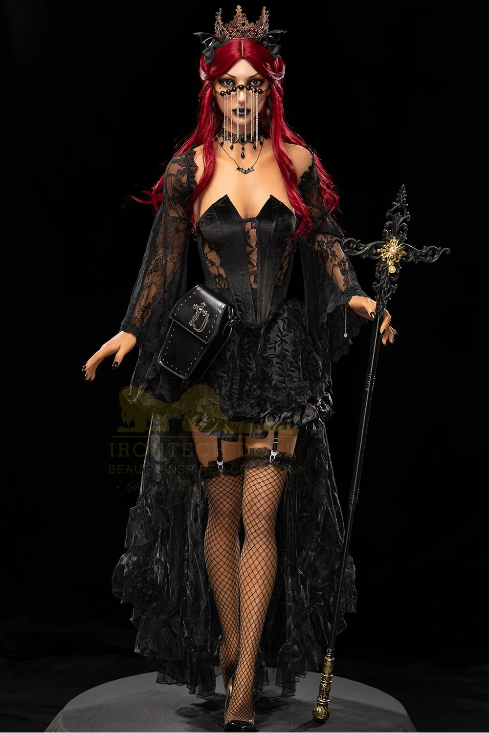 Gia S47 169cm, B-Cup, Irontech Doll, Silicone, Gothic Woman view 3