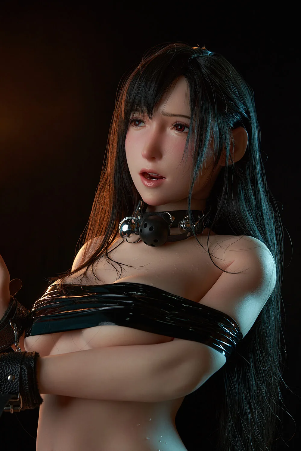 Tifa 167cm C-Cup, Game Lady Doll, ROS Head view 6