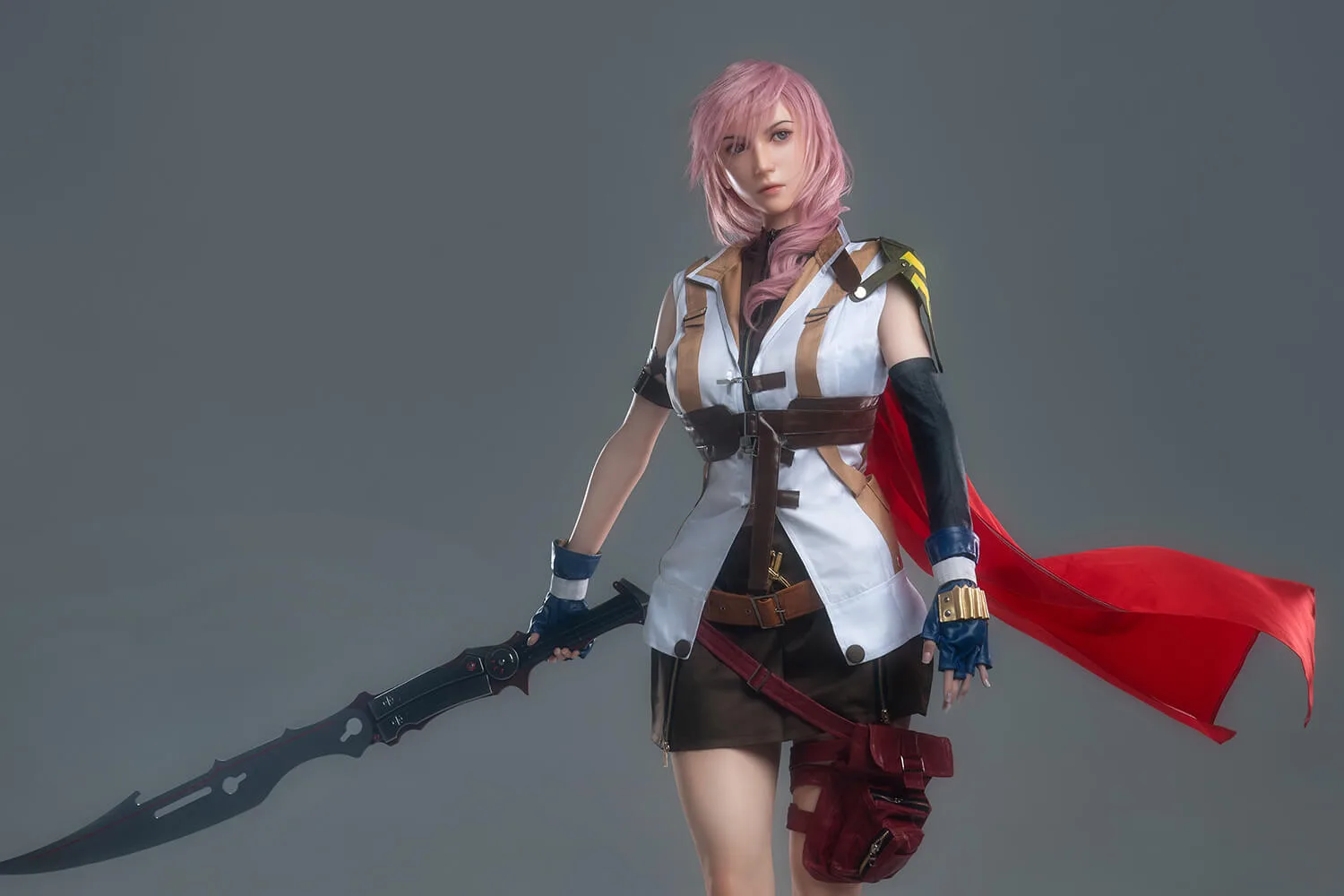 Lightning 171cm F-Cup, Game Lady Doll, Lightning from Final Fantasy XIII view 4