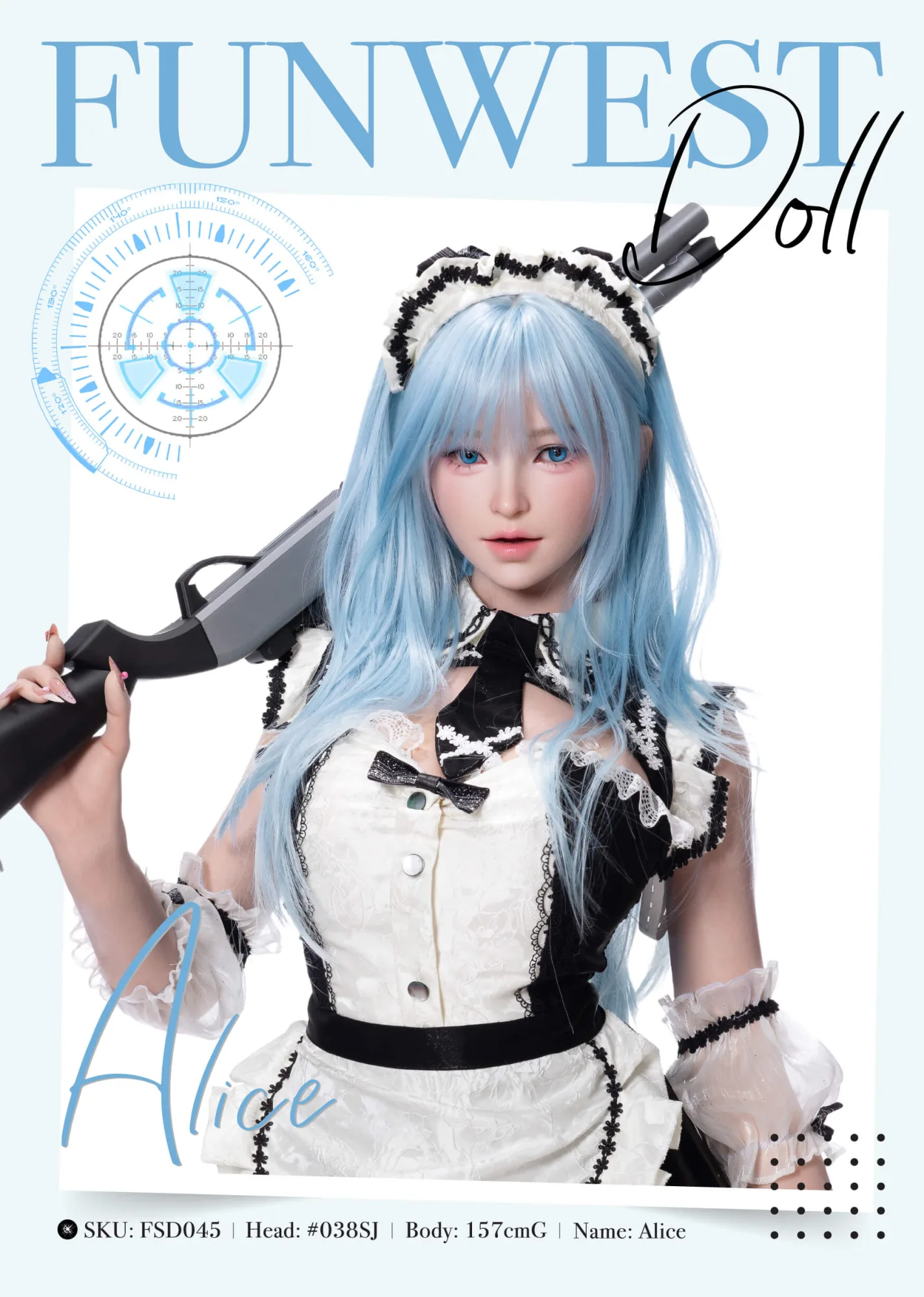 Amy #038SJ 157cm, G-Cup, FunWestDoll, Silicone view 2