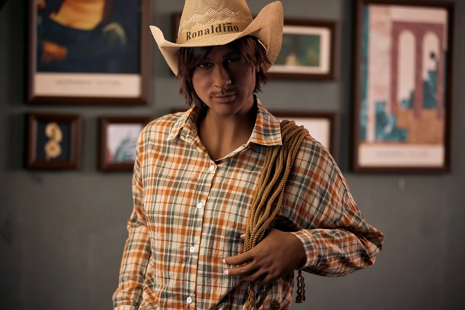 Charles 175cm, Irontech Doll, Male Sex Doll, Cowboy Cowboy view 8