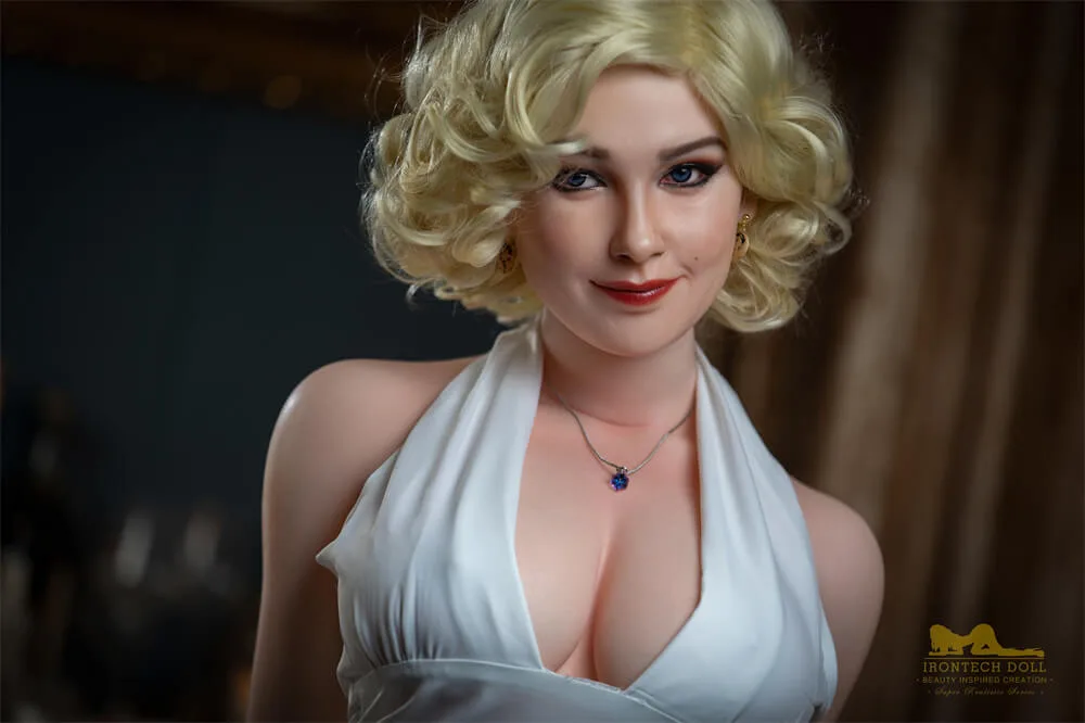 Carmel S12 164cm Natural D-Cup, Irontech Doll, Silicone, Marilyn Monroe view 4
