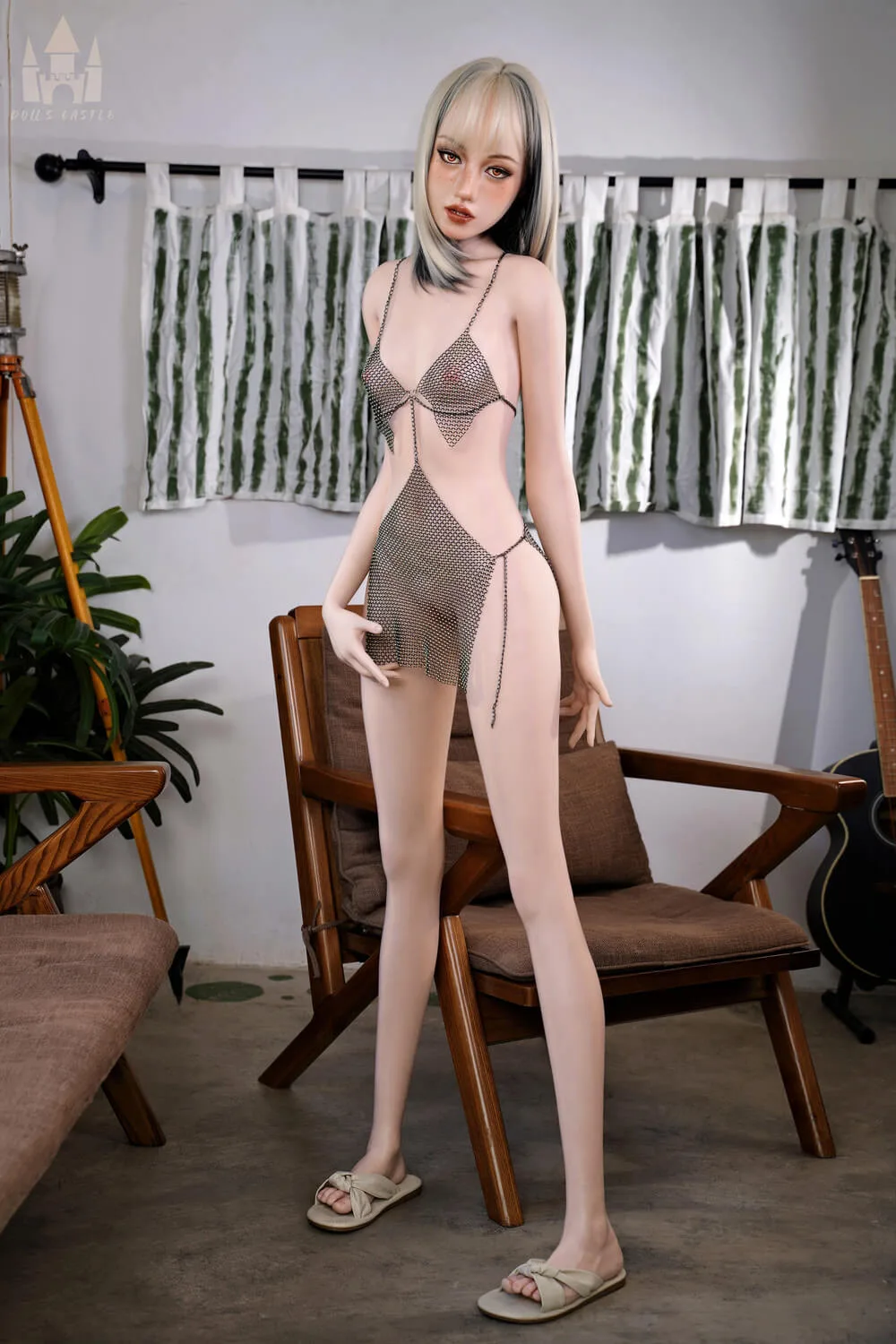 Carney #S10, 170cm A-Cup, Dolls Castle, Silicone view 6
