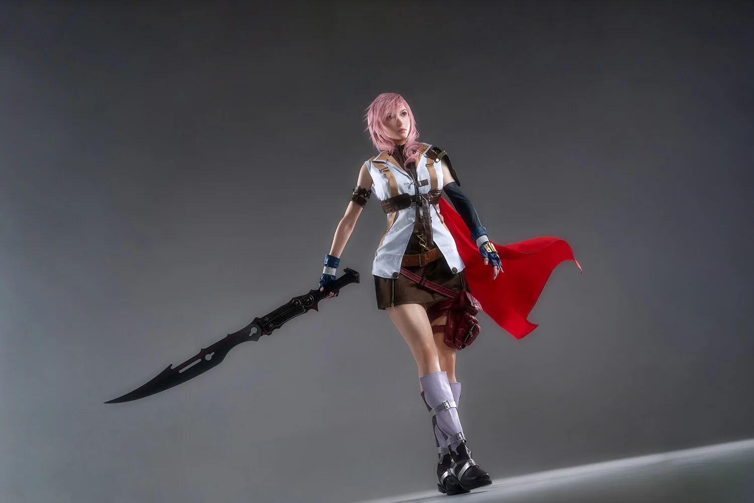 Lightning 171cm F-Cup, Game Lady Doll, Lightning from Final Fantasy XIII view 3
