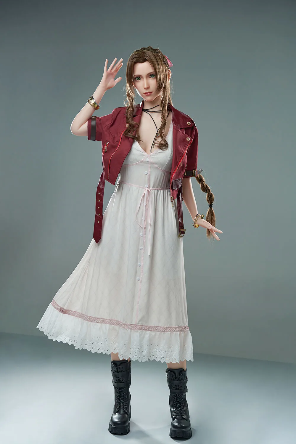 Aerith 167cm C-Cup, Game Lady Doll, from Final Fantasy VII Remake view 4