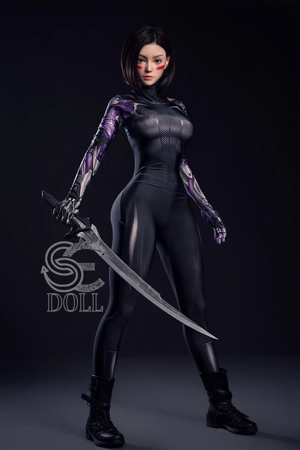 Lita. A #149SC, 161cm, E-Cup, SEDOLL, Silicone Pro, Alita: Battle Angel view 3