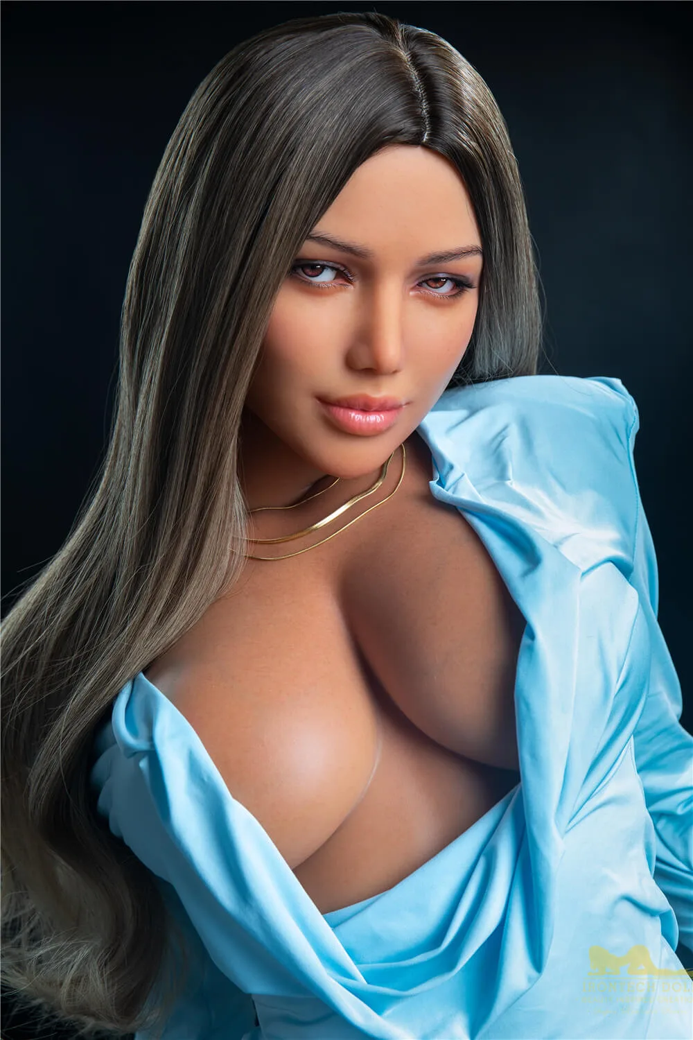 Celine S13 164cm D-Cup, Silicone, Irontech Doll, Sexy Brown Skin view 6
