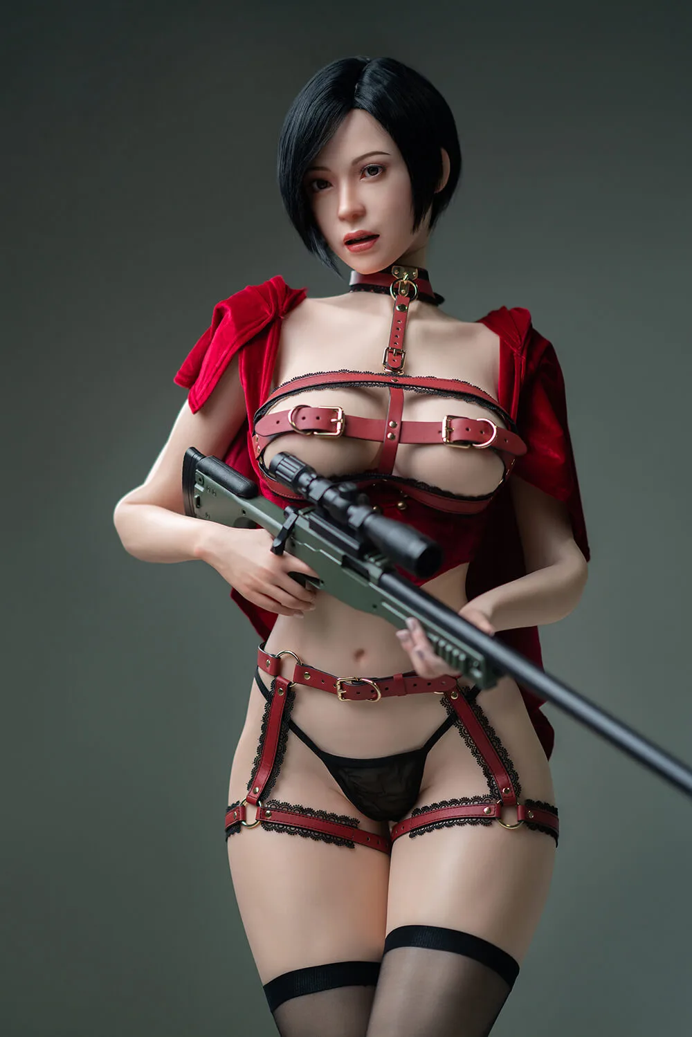 Ada 171cm F-Cup, Game Lady Doll, Ada Wong from Resident Evil 2 (movable jaw)