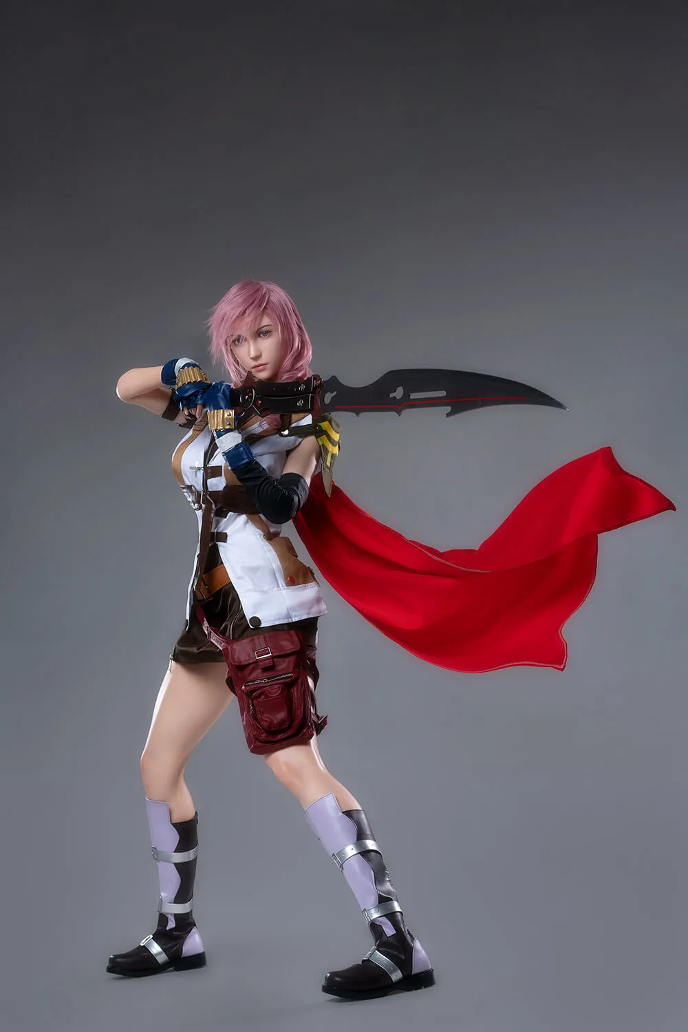 Lightning 171cm F-Cup, Game Lady Doll, Lightning from Final Fantasy XIII view 5