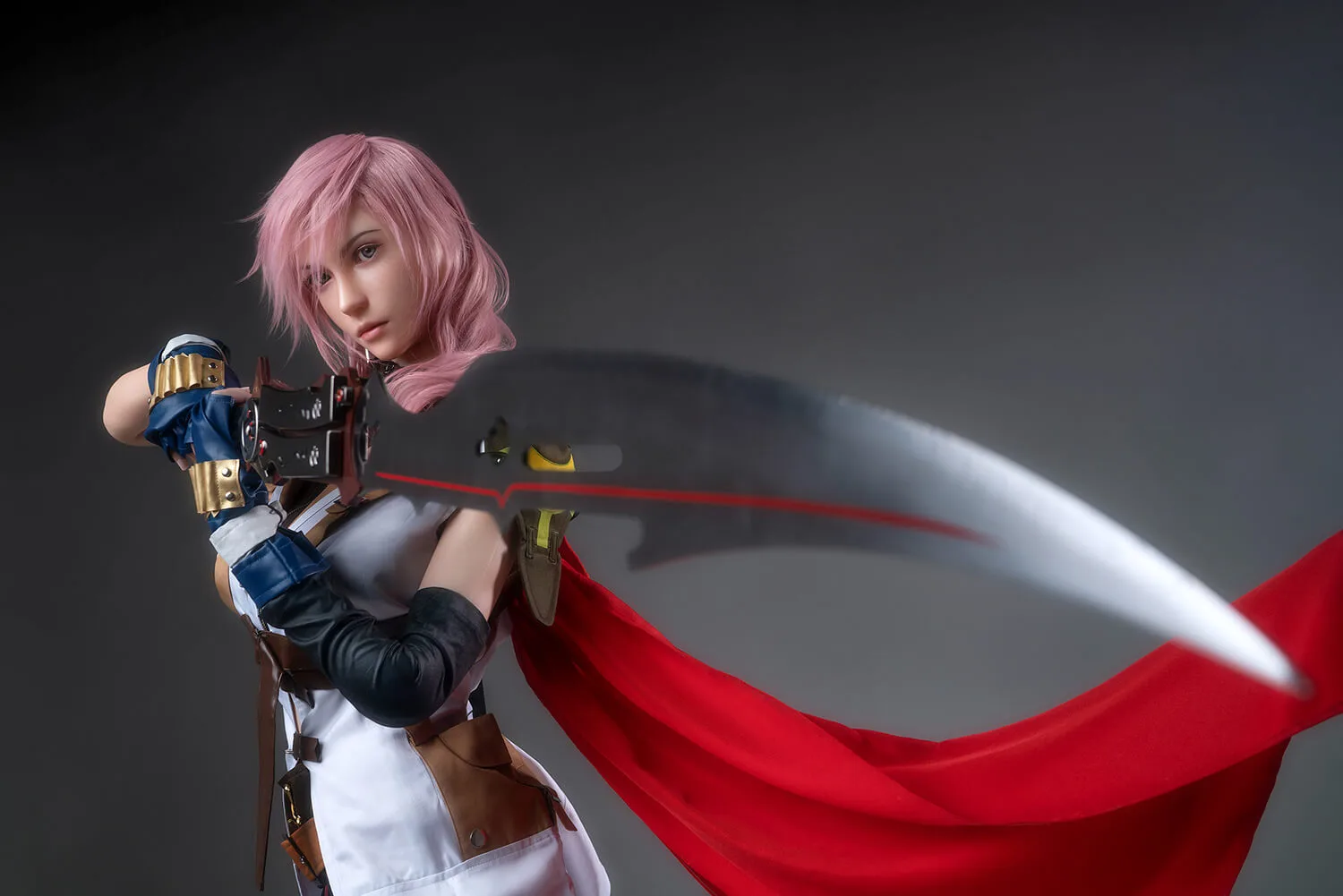 Lightning 171cm F-Cup, Game Lady Doll, Lightning from Final Fantasy XIII view 6