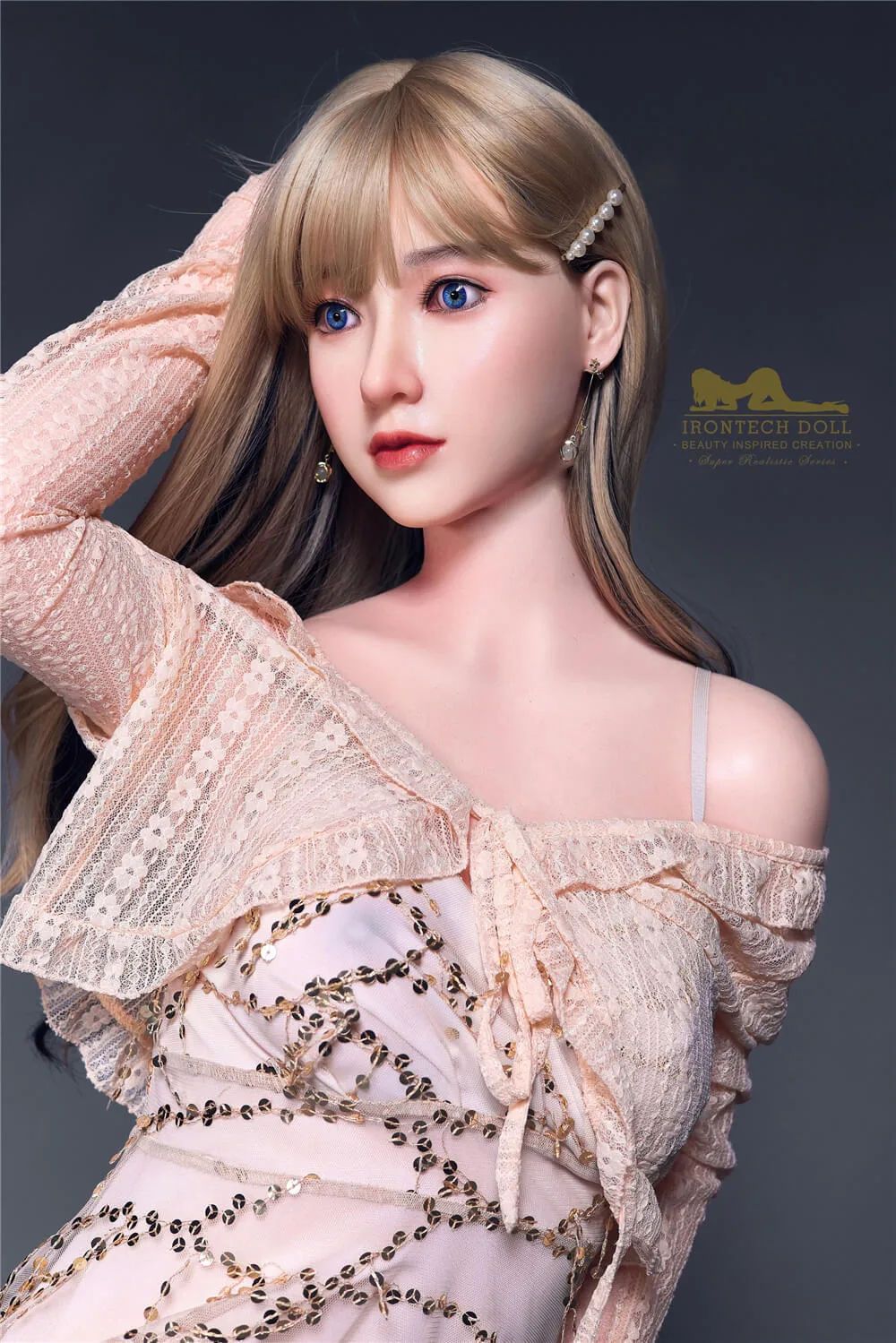 Candy S6 152cm A-Cup, Irontech Doll, Silicone view 8