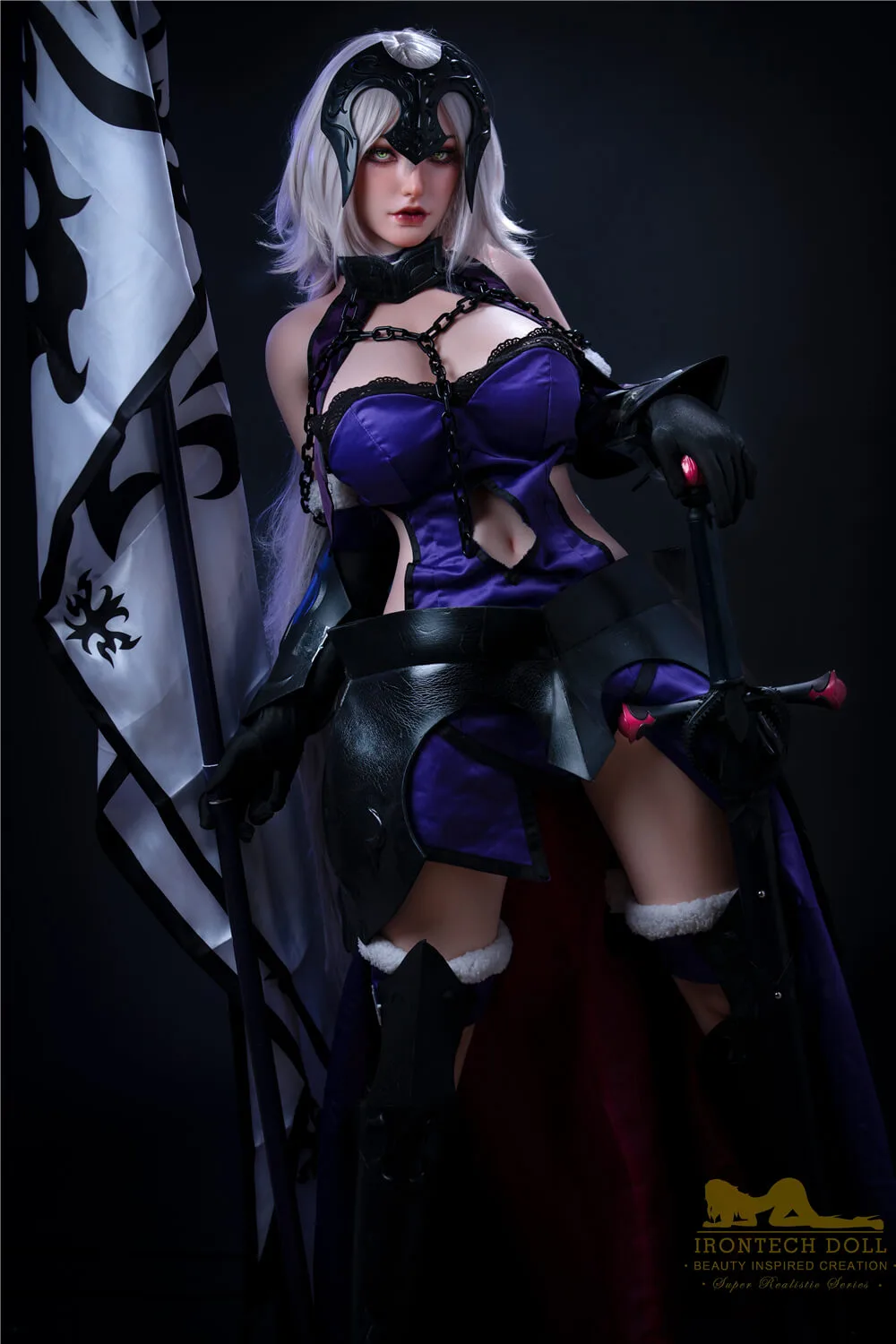 Eva S15 165cm E-Cup, Irontech Doll, Silicone, Jeanne d'Arc Alter view 5