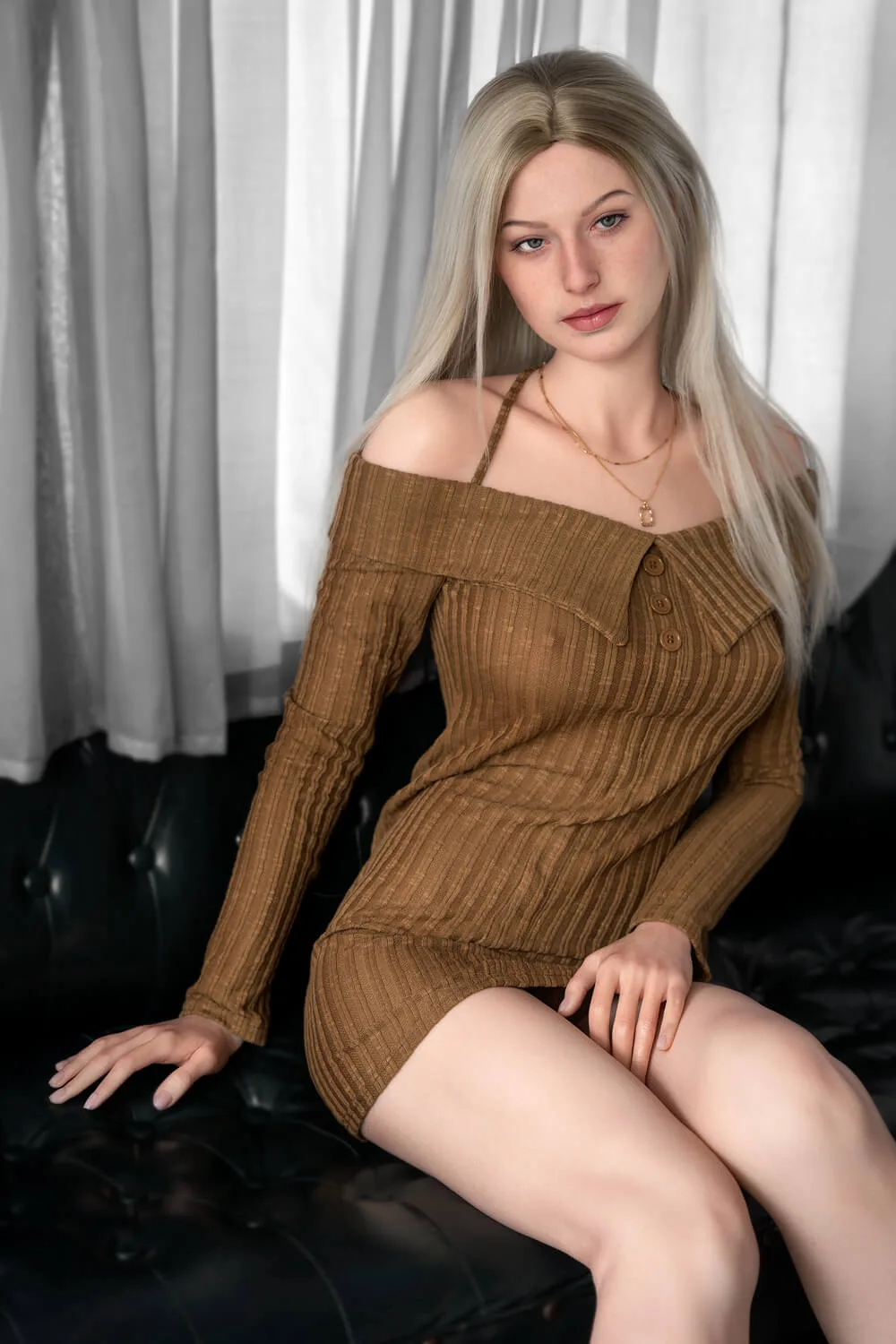 Evelina GE41-1 175cm, E-Cup, Zelex, Full Silicone, Mobile Jaw