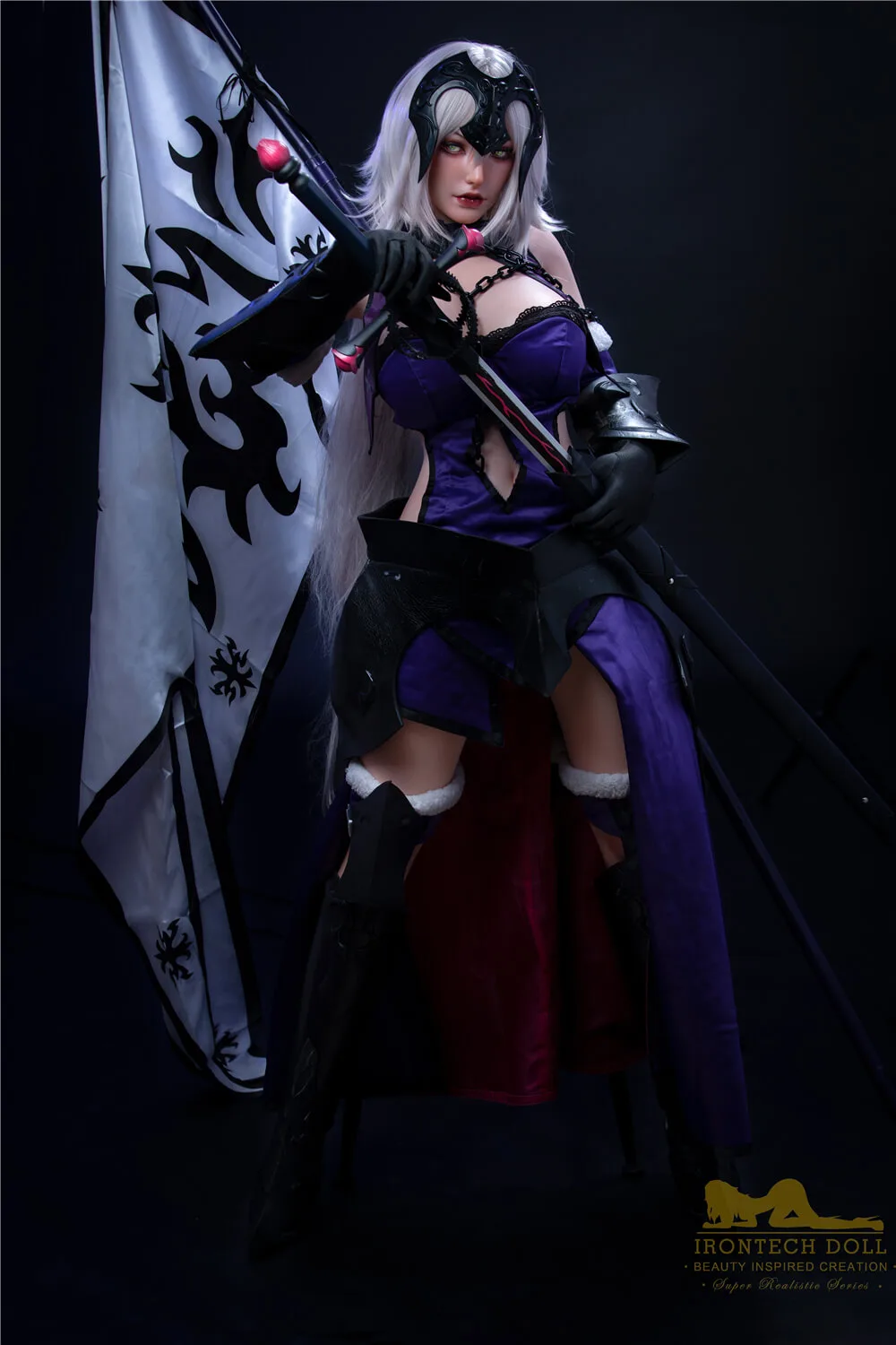 Eva S15 165cm E-Cup, Irontech Doll, Silicone, Jeanne d'Arc Alter view 4
