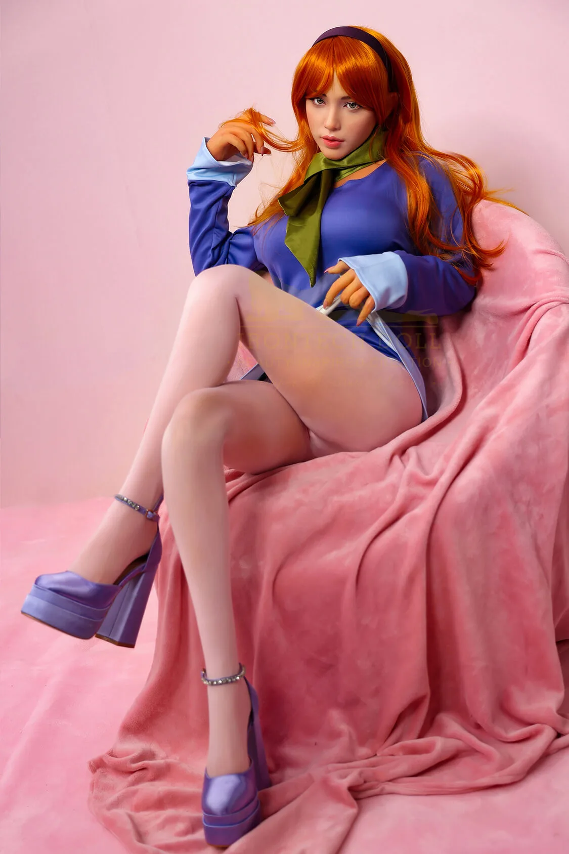 Lexi S42 167cm, D-Cup, Irontech Doll, Silicone, Daphne from Scooby-Doo view 5
