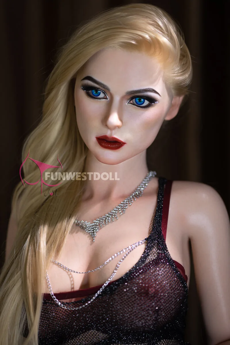 Alexa #045S 166cm, F-Cup, FunWestDoll, Silicone, European Blonde view 3