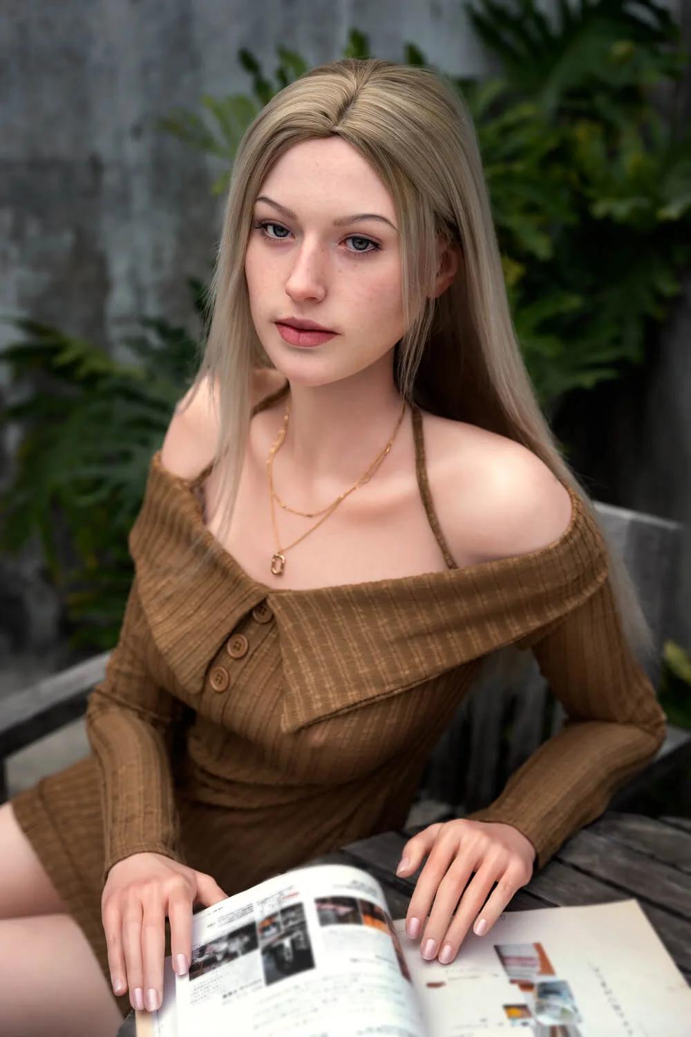 Evelina GE41-1 175cm, E-Cup, Zelex, Full Silicone, Mobile Jaw view 7