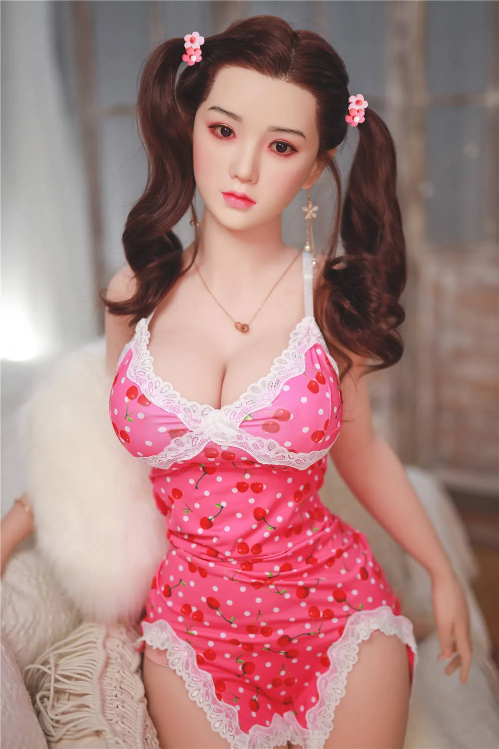 Hui Zi 161cm E-Cup JY Doll Hybrid Doll with Implanted Hair view 6