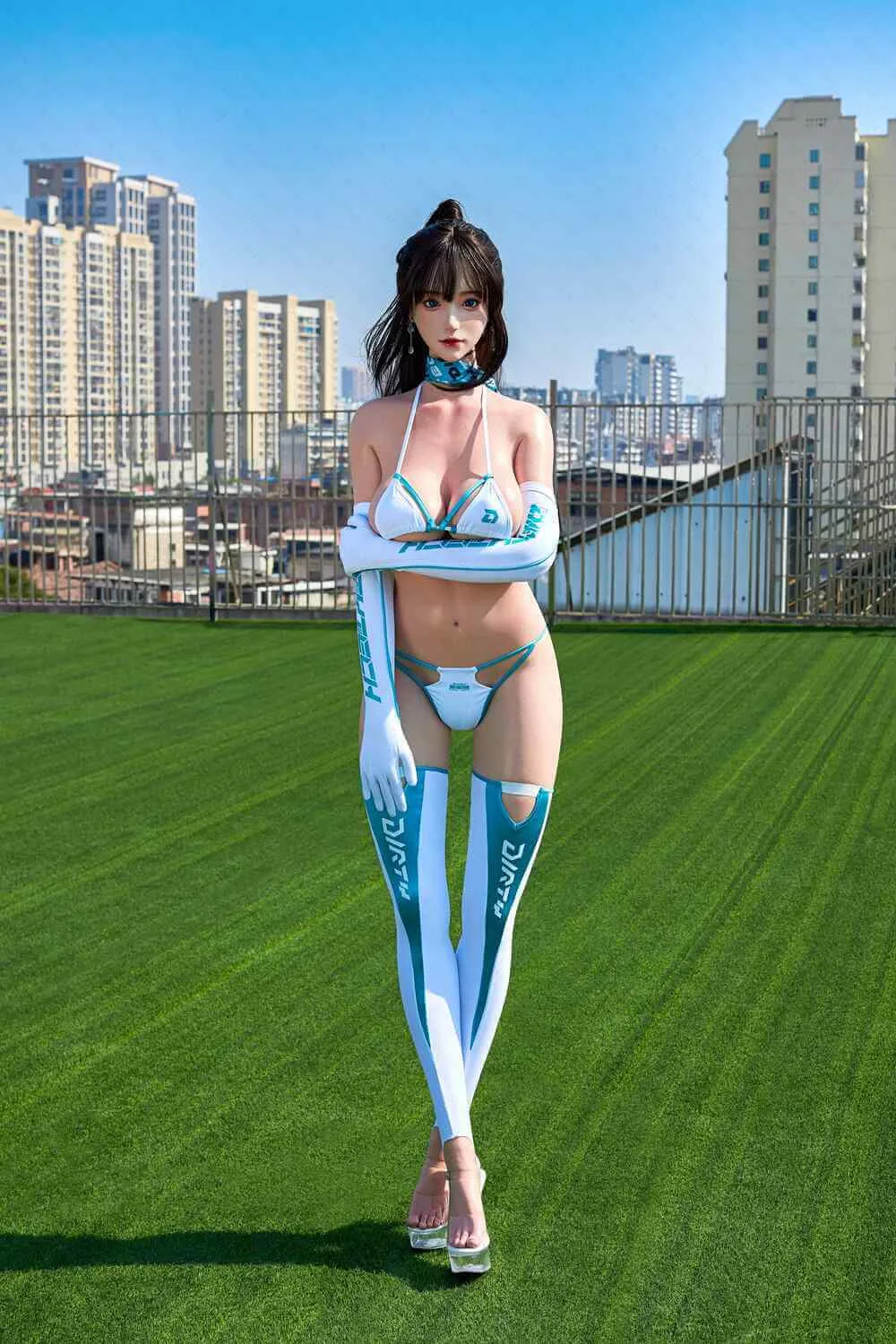 Yulania 163cm M, Bezlya, Silicone, Series 2.2CF view 8