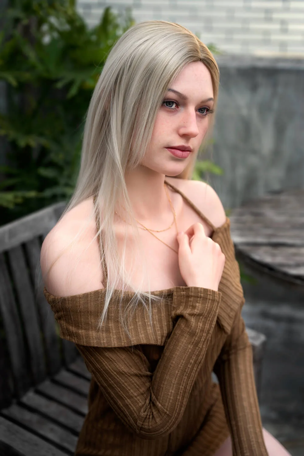 Evelina GE41-1 175cm, E-Cup, Zelex, Full Silicone, Mobile Jaw view 5