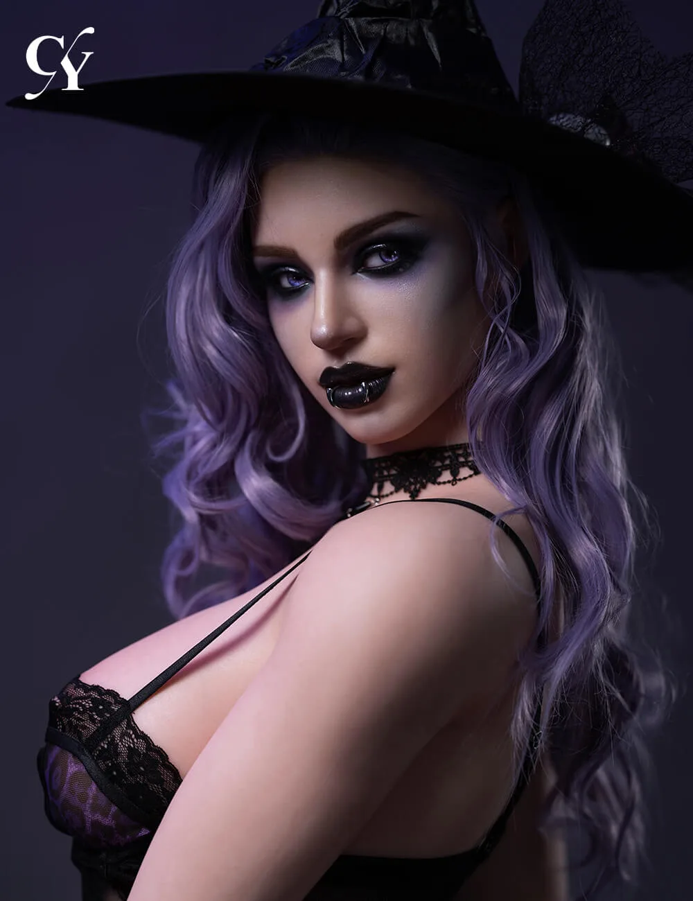 Elodie 176cm, E-Cup, TOP-CYDOLL, Silicone, Halloween view 4