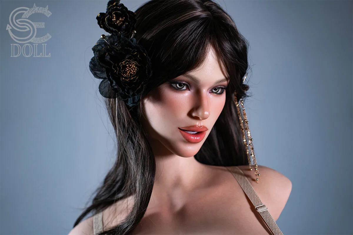 Aria Knox. A #157SO, 111cm, G-Cup, SEDOLL, Silicone, ST4 Torso view 6