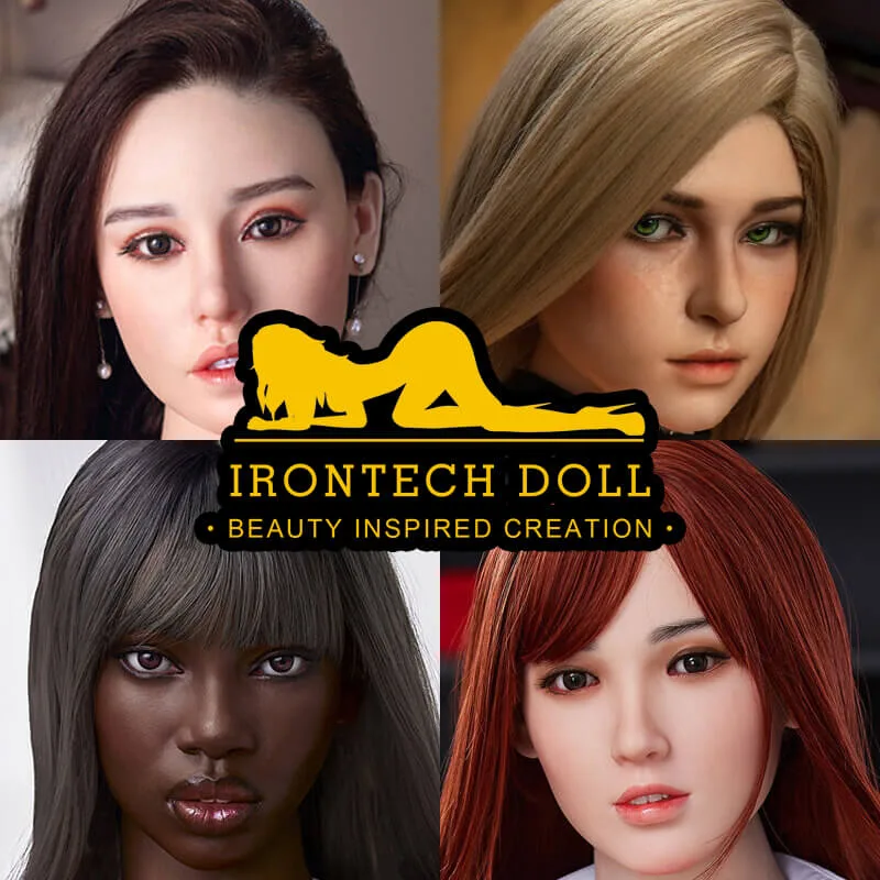 Detachable Silicone Head for Sex Doll, Irontech Doll