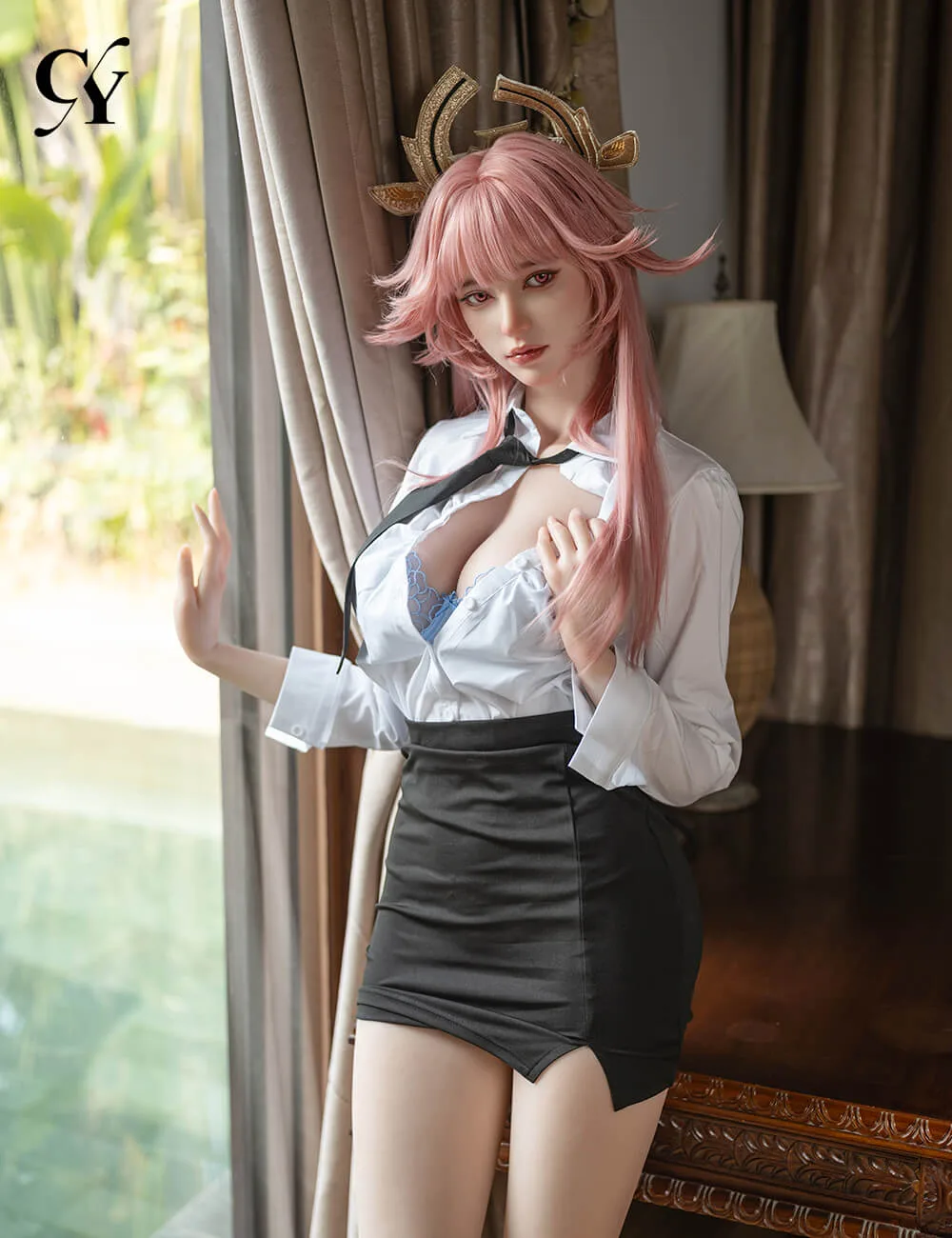 Miko 168cm, F-Cup, TOP-CYDOLL, Silicone, Yae Miko from Genshin Impact view 5